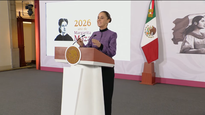 Claudia Sheinbaum en la Mañanera de este martes.