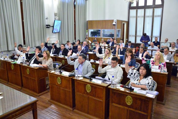 El Senado de Entre Ríos, en la última sesión del 2024. El Senado de Entre Ríos, en la última sesión del 2024.
