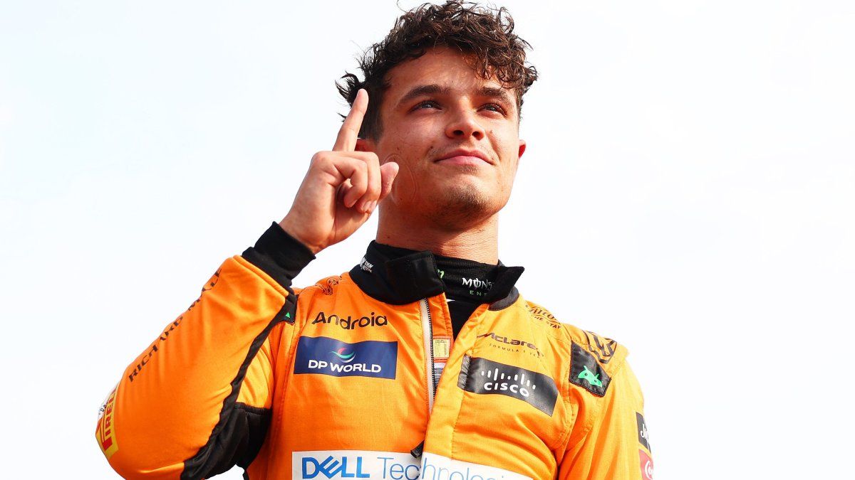 Lando Norris won the Formula 1 Austria GP and approached Oscar Piestri