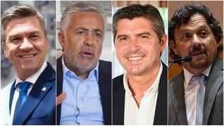 Leandro Zdero, Alfredo Cornejo, Marcelo Orrego y Gustavo Sáenz ya se expresaron a favor de la reforma laboral. Leandro Zdero, Alfredo Cornejo, Marcelo Orrego y Gustavo Sáenz ya se expresaron a favor de la reforma laboral.