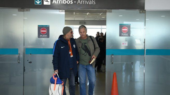 Viggo Mortensen arrived in Bahía Blanca to present his book of poems and stories