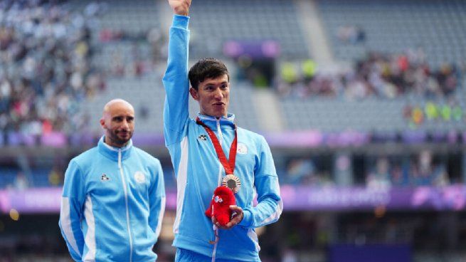 Fernando Vázquez consiguió una nueva medalla para la Argentina en los Juegos Paralímpicos