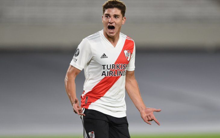 Álvarez anotó el segundo gol de River.