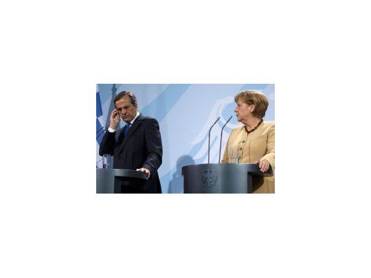 Merkel y Samarás, otra cumbre sin avances