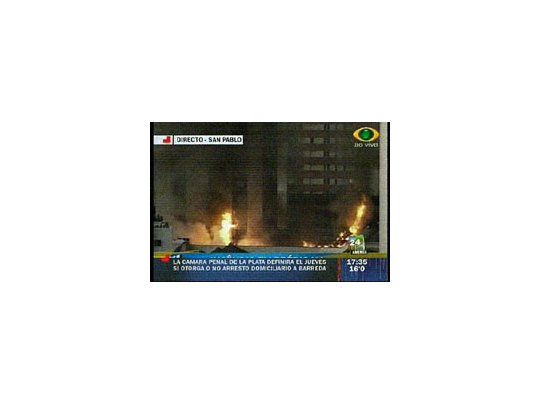 Fuego y confusión en San Pablo