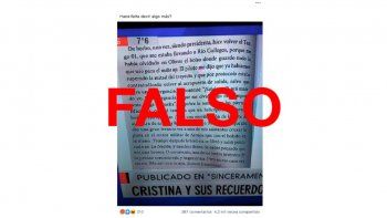 fragmento del libro que leyo feinmann sobre cfk y tango 01 no es de sinceramente, como se viralizo