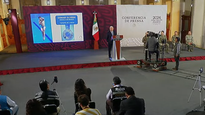 Olvera ganó la medalla de bronce cuando AMLO estaba en La Mañanera.