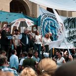 La CGT anunció que haría la presentación el lunes pasado en un movilización hasta Tribunales. La CGT anunció que haría la presentación el lunes pasado en un movilización hasta Tribunales.