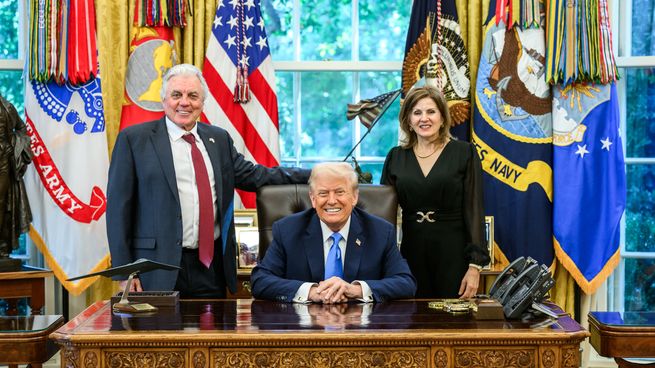 Lou Rinaldi se reunió con Donald Trump antes de viajar a Montevideo en las próximas semanas. 