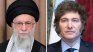 Iran crossed Javier Milei for his alignment with Israel. Iran crossed Javier Milei for his alignment with Israel.