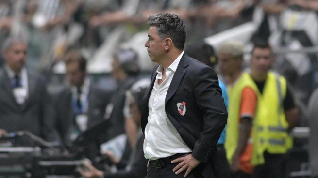 Marcelo Gallardo, goleado en Brasil