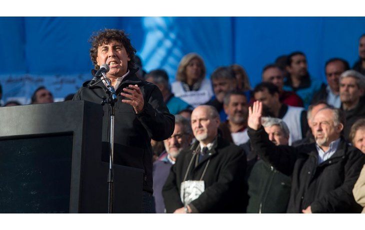 Pablo Miceli, secretario general de la CTA