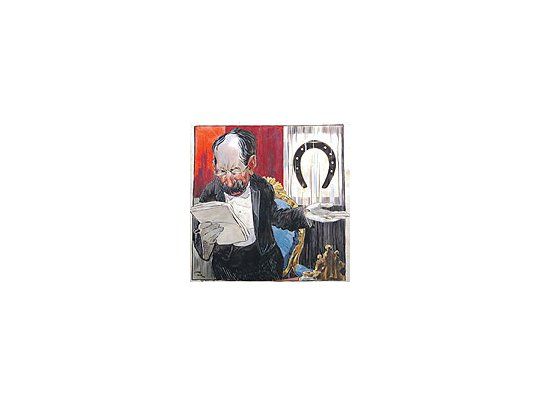 La imperdible muestra de José María Cao está integradapor 189 dibujos originales, la mayoría de los cuales fueronpublicados en la revista «Caras y Caretas» a principios delsiglo XX.