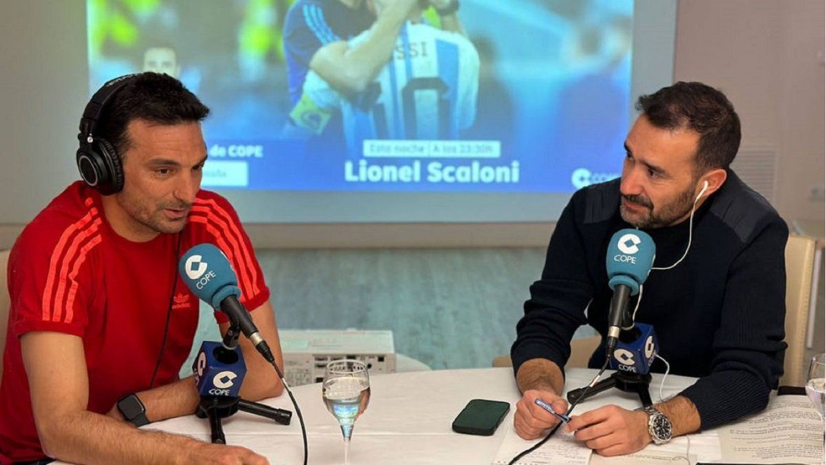 Lionel Scaloni and the love story with his wife: “I looked for her for 3 months”