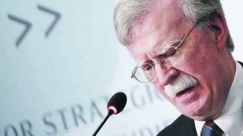 ruptura. John Bolton, otrora asesor de confianza de Trump, dej&oacute; su cargo en septiembre por fuertes desencuentros con el magnate.&nbsp;