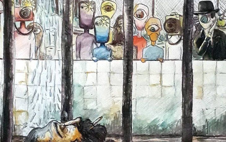 ámbito.com | CUENTOS DE LA PANDEMIA P Una excursión al mundo exterior Ilustración David Marthi .jpg