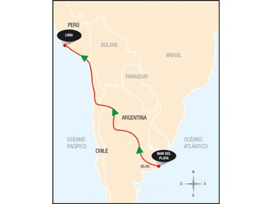 El Rally Dakar irá de Mar del Plata a Lima