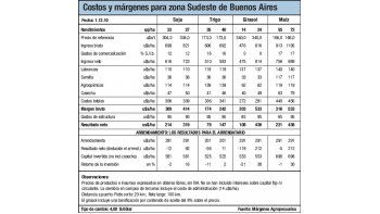 Humedad adecuada en el Sudeste