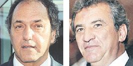 Daniel Scioli y Sergio Urribarri