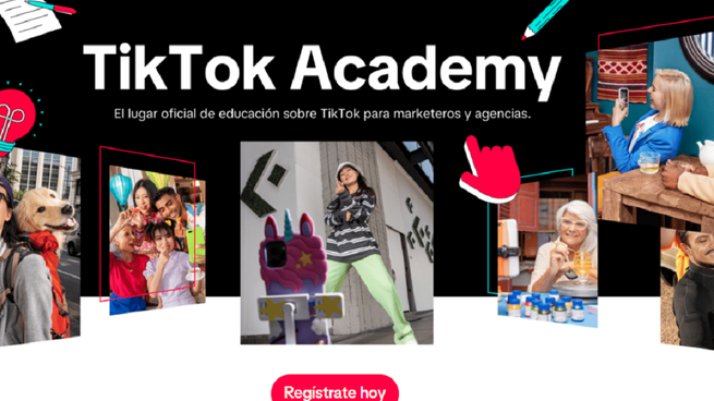 TikTok anunció el lanzamiento en español de TikTok Academy.