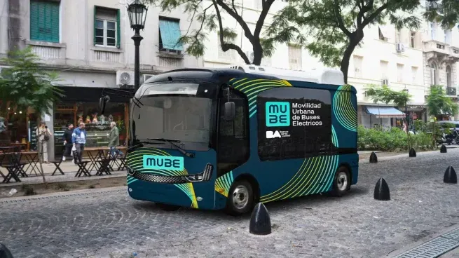 El colectivo electrónico que se sumará a la Ciudad de Buenos Aires.