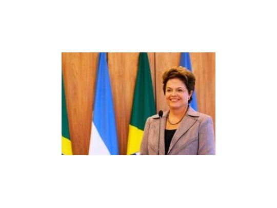 La presidente de Brasil, Dilma Rousseff.