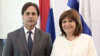 Lacalle Pou y Bullrich hablaron de avanzar donde el Mercosur no lo haga.