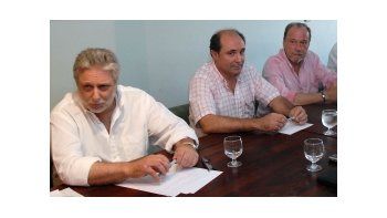 Mario Llambías,Julio Currás y Hugo Biolcati.