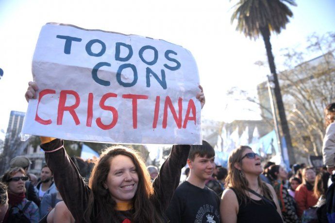 Se espera una manifestaci&oacute;n multitudinaria en apoyo a Cristina Kirchner.