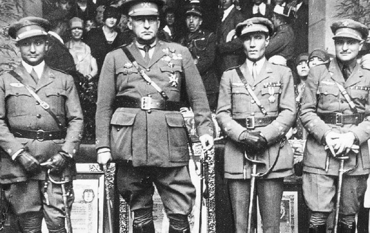El movimiento fue encabezado por el dictador Benito Mussolini