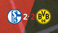 schalke 04 empato 2-2 en casa con borussia dortmund