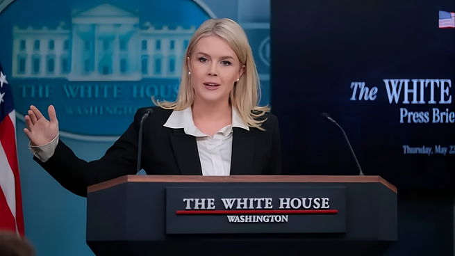 La portavoz de la Casa Blanca, Karoline Leavitt, asegura que los lanzamientos de misiles balísticos iraníes se redujeron drásticamente desde el inicio de la operación militar.