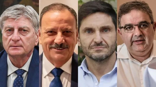 Ziliotto, Quintela, Pullaro y Jalil.&nbsp;