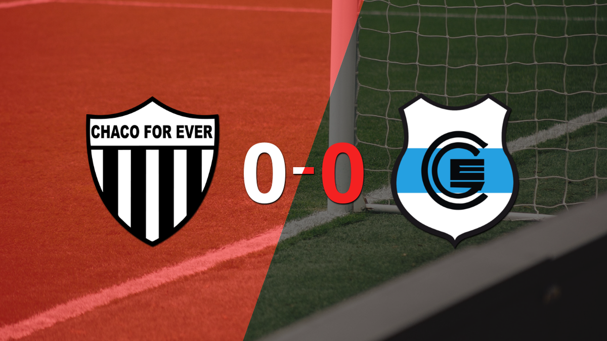 Chaco For Ever could not beat Gimnasia (J) and they tied without goals