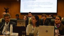 La ministra Azucena Arbeleche destacó la política monetaria al defender en el Parlamento la última Rendición de Cuentas del gobierno.