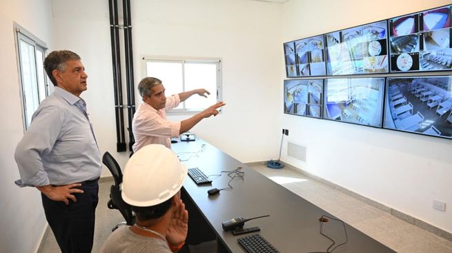 Jorge Macri visitó las instalaciones en Marcos Paz.