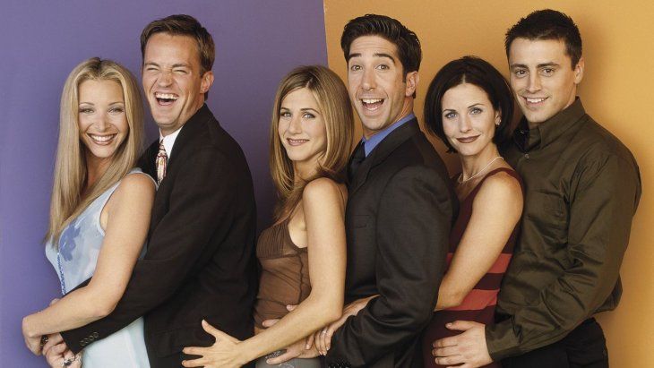 Elenco de Friends en sus inicios&nbsp;