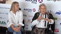 Elisa Carrió, en la expo Agroactiva.