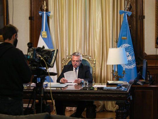El presidente Alberto Fernández reconoció que “el mercado de las divisas está muy desordenado.
