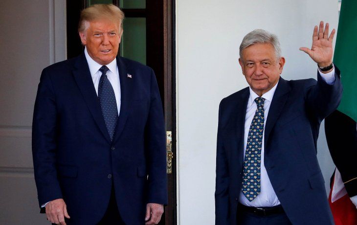 Trump y López Obrador se reunieron con la recuperación económica postpandemia en la mira
