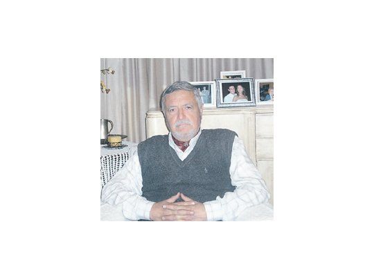 Edgardo Spertino, productor que trabaja 220 hectáreas propias donde cultiva soja, maíz y sorgo a 80 kilómetros al suroeste de Río Cuarto, Córdoba.