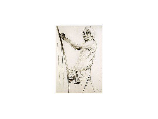 Obra de Carlos Alonso, el artista argentino vivo más conocidoy admirado por la gente, a quien, sin embargo, unainstitución oficial le regateó un premio y otra, no menos prestigiosa,quería hacerle pagar el catálogo de una muestra.