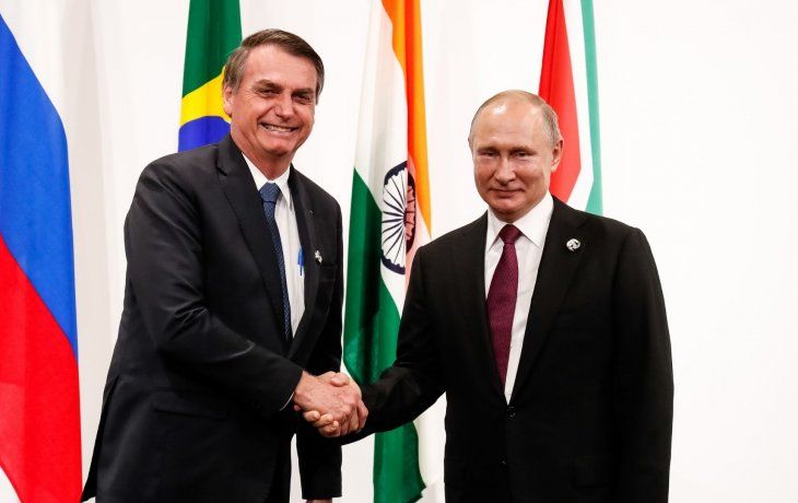 Jair Bolsonaro visitará a Vladimir Putin&nbsp;