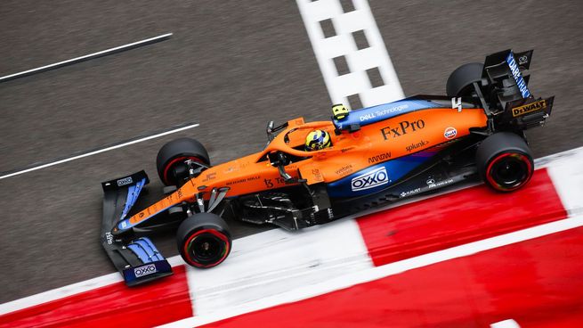 Norris consiguió la primera pole de su carrera en la Fórmula 1.