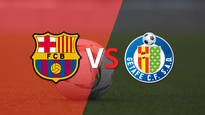 barcelona busca mantener la ventaja ante getafe en la etapa complementaria