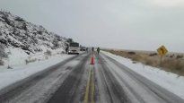 Algunas de las principales rutas del país se ven afectadas por la caída de nieve y el frío extremo