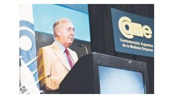 El presidente  de la  CAME, Osvaldo Cornide, destacó la expectativa que hay en el sector empresarial  por la llegada del nuevo Gobierno.