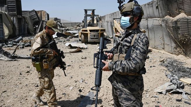 Así dejó EEUU la base de la CIA cercana a Kabul.