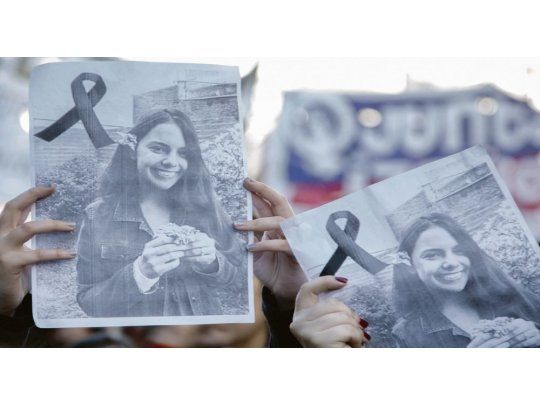 PEDIDO DE JUSTICIA. Una de las tantas marchas por el crimen de Anahí.