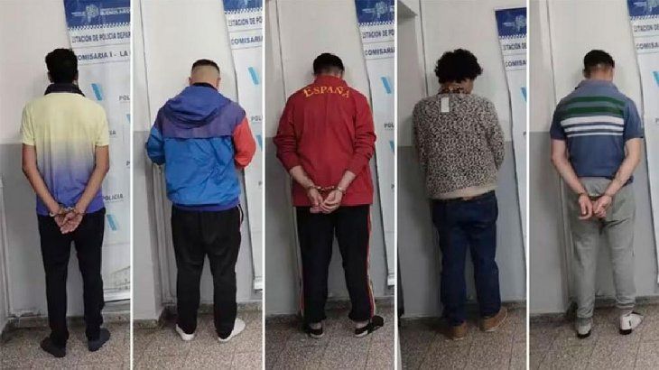 All those accused of the murder of Tomás Tello in Santa Teresita. All those accused of the murder of Tomás Tello in Santa Teresita.
